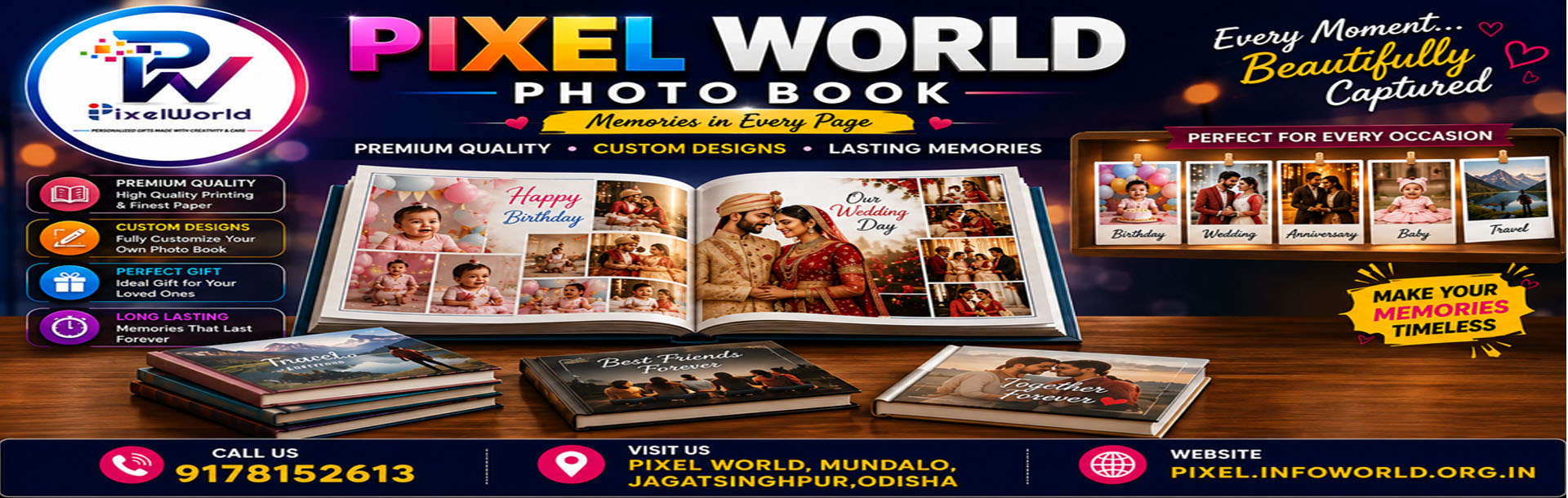Customize Your Photo BOOK
