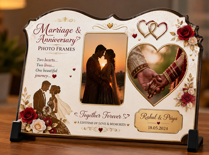 Marriage And Anniversary Photo Frames