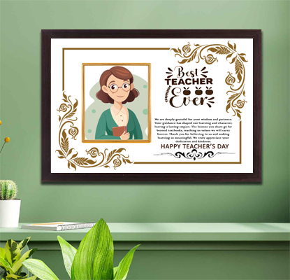 Premium Wooden Photo Frame