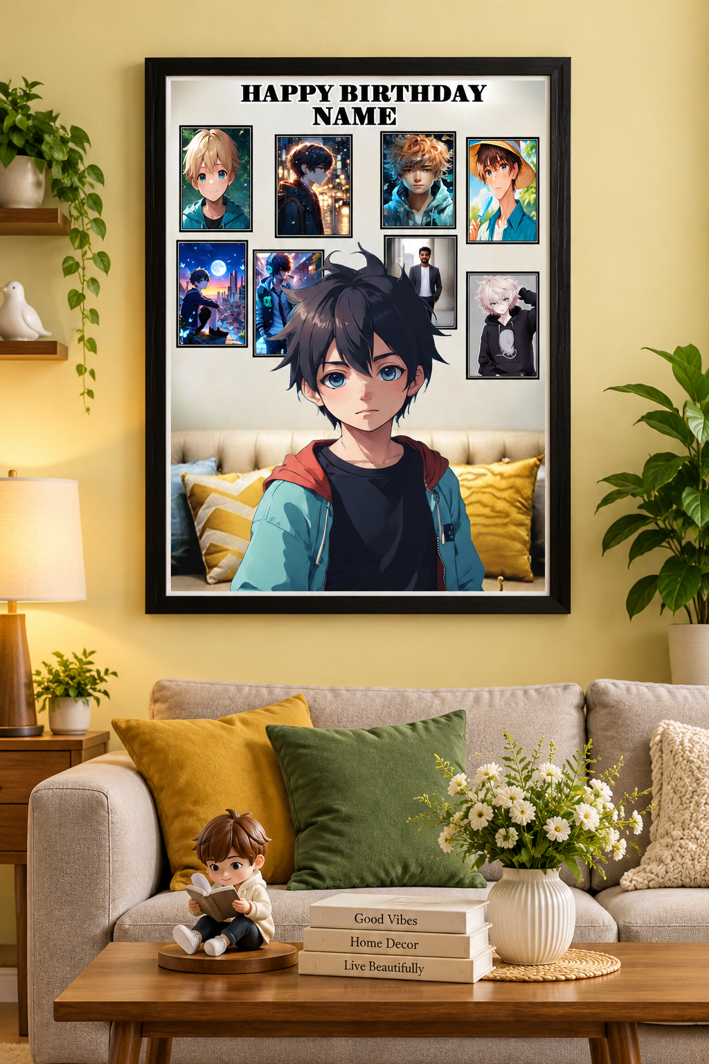 Premium Happy Birthday Frame